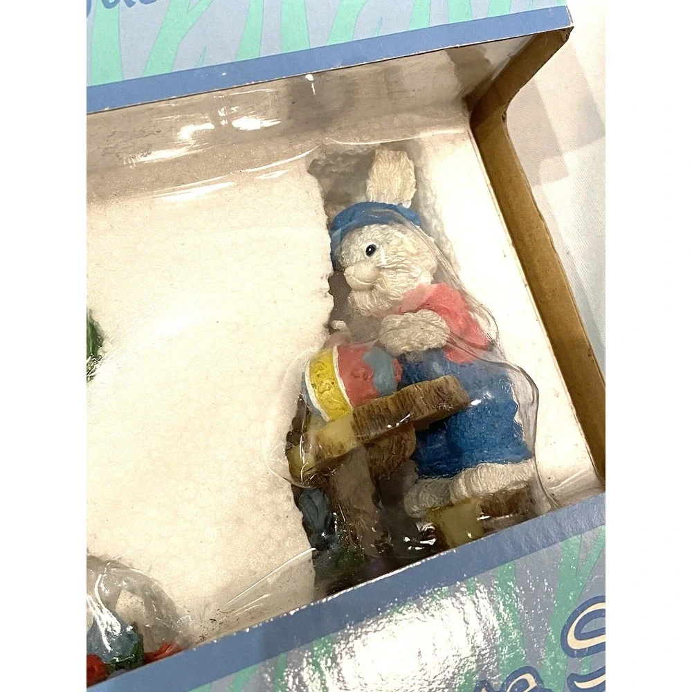 easter jubilee 3 piece‎ bunny figure set holiday home decor